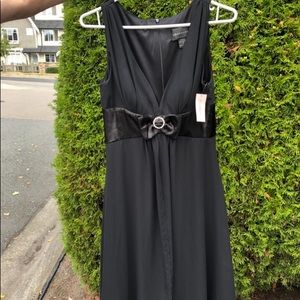 Women’s classy black dress.